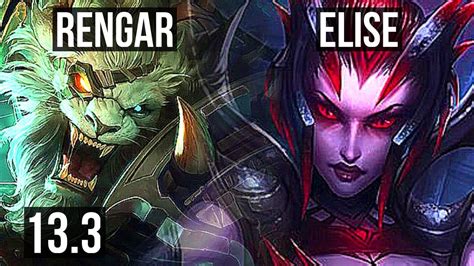 Rengar Vs Elise Jng 20 2 9 Rank 6 Rengar 800 Games Legendary