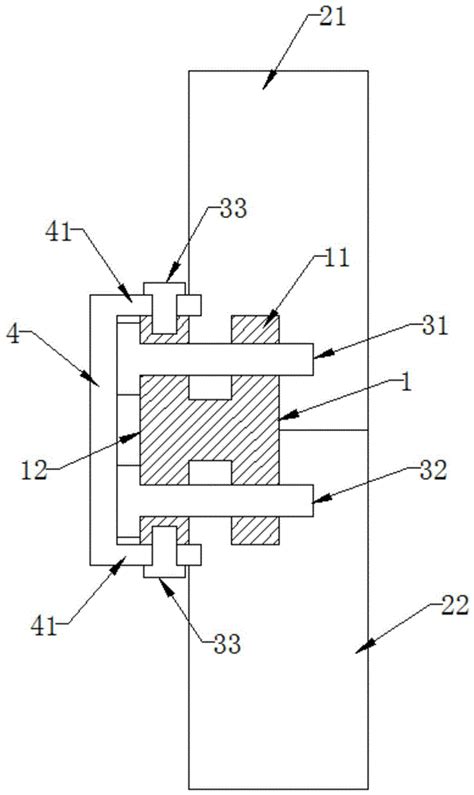 一种土木工程用建筑模板连接架的制作方法