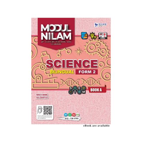 NILAM Science Book A Form 2 2023 Dwibahasa Bilingual Clearance