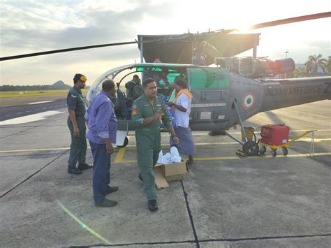 Iaf Launched Relief Operations In Cyclone Hit Areas In Chennai Ne India Broadcast