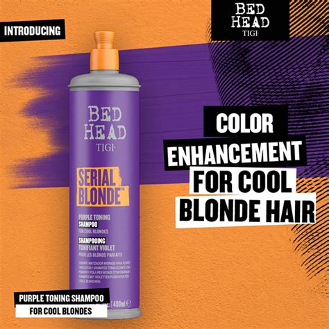 Buy Bed Head Tigi Serial Blonde Purple Toning Shampoo For Cool Blonde