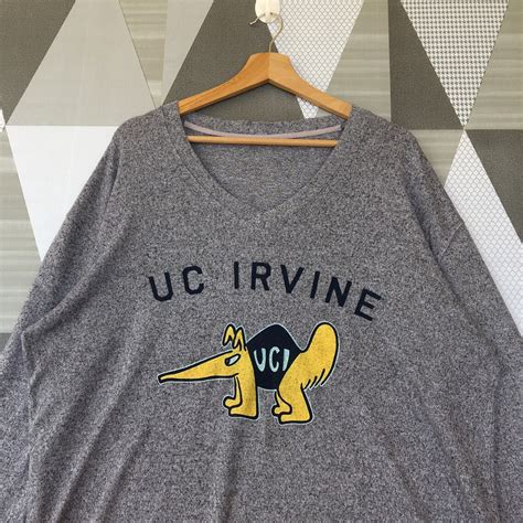 Vintage Uc Irvine Sweatshirt Pullover Jumper Print Out Logo Etsy