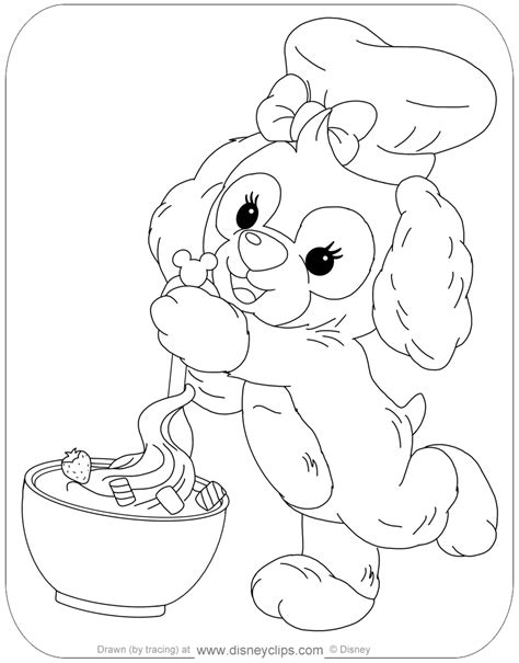 16 Duffy The Bear And Friends Coloring Pages