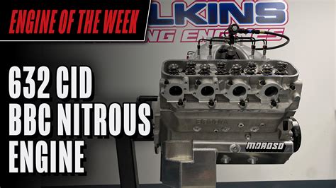 Wilkins Racing Engines 632 Cid Big Block Chevy Nitrous Engine Engine