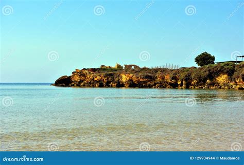 Punta Braccetto Beach Stock Photo Image Of Sand Travel