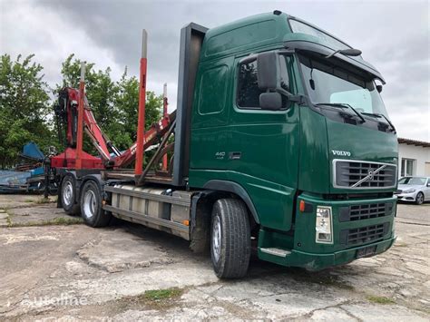 Volvo FH 440 timber truck for sale Germany Würzburg DY36488