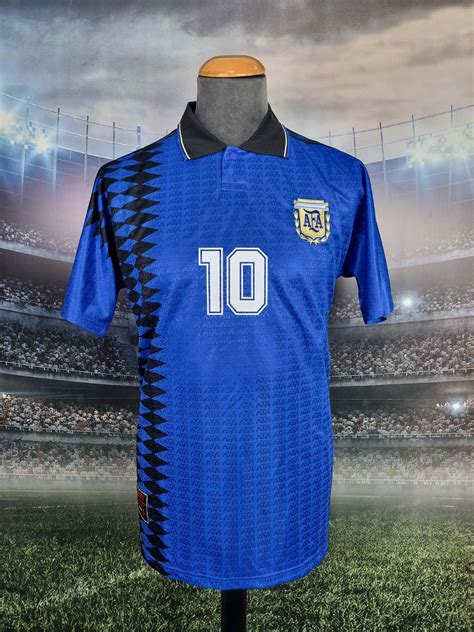 Argentina National Team Football Jersey World Cup 1994 Qatar 2022 ...