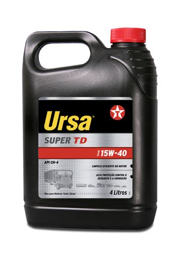 Ursa Super Td Sae 15w 40 Api Ch 4 Caixa 6 Frascos De 4l Ipiranga