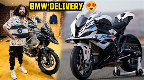 Apni New Superbike Bmw S1000rr Pro Ki Delivery Ke Liye Ghar Pahuch Gaye 😍 Youtube