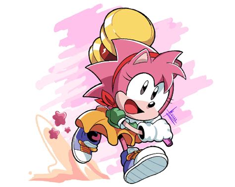 Classic Amy 💕 Sonic The Hedgehog Amino