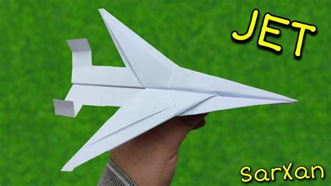 Kağıttan Jet Uçak Yapımı Kağıttan Savaş Uçağı Yapımı Origami Jet