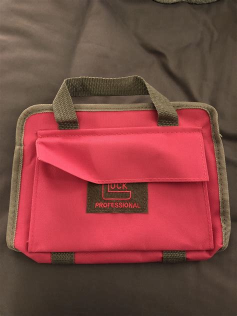 Pink GSSF Glock Range Bag if anyone wants to buy it. Shoot me an offer. : r/Glocks