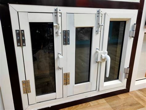 Mm White Upvc Hinged Window At Rs Sq Ft Unplasticized Polyvinyl