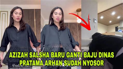 AZIZAH SALSHA SUDAH GANTI PIYAMA SEKSI MALAM INI OTW BIKIN CIPUNG SAMA