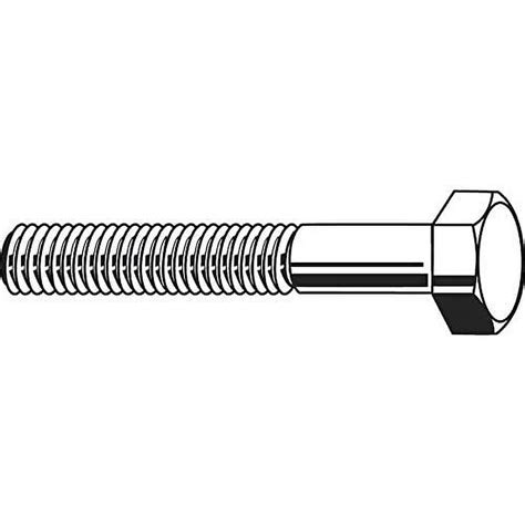 X 2 A 307B Hot Dip Galvanized Heavy Hex Bolt 10 Pk Walmart