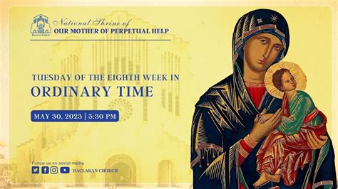 Baclaran Church Live Tuesday Of The Eighth Week In Ordinary Time Youtube