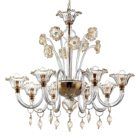 Canal Grande Murano Glass Chandelier