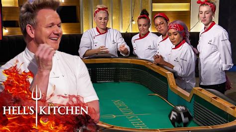 Chefs Must Play Craps For Ingredients 🎰 Hell S Kitchen Youtube