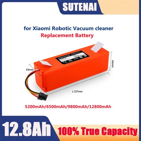 BRR 2P4S 5200S 14 4V 12800mAh Robotic Vacuum Cleaner Replacement