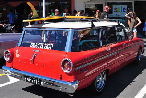 Ford Falcon Station Wagon Beach Hop Whangamata New Ze Flickr