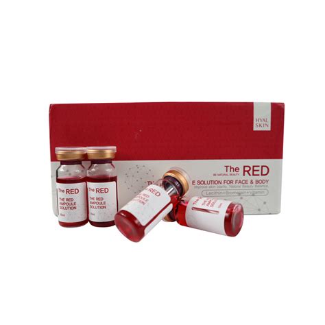 Korea The Red Ampoule Solution For Face Body Injectable Fat Dissolve