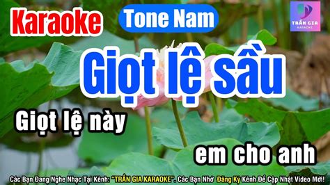 Gi T L S U Karaoke Tone Nam Youtube