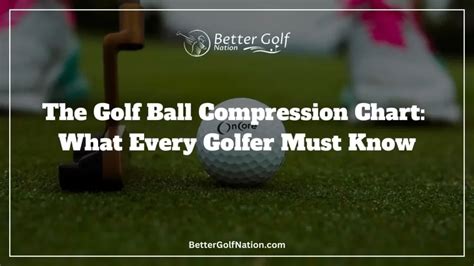 The Golf Ball Compression Chart What Every Golfer Must Know