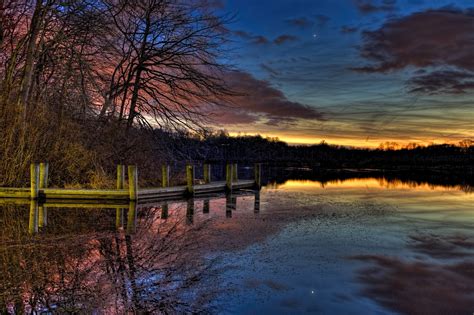 Fondos De Pantalla Reflexión Cielo Agua Naturaleza Nube Amanecer