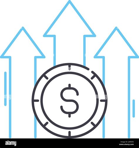 Business Expectations Line Icon Outline Symbol Vector Illustration