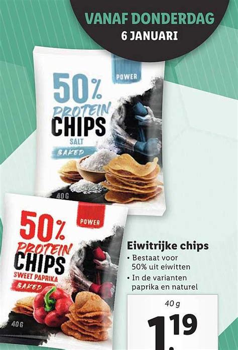 Eiwitrijke Chips Aanbieding Bij Lidl 1Folders Nl