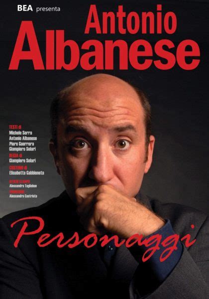 Antonio Albanese Personaggi Teatro Cinema Galleria