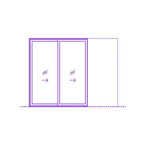 Multi Slide Door Stacking Panels Dimensions Drawings