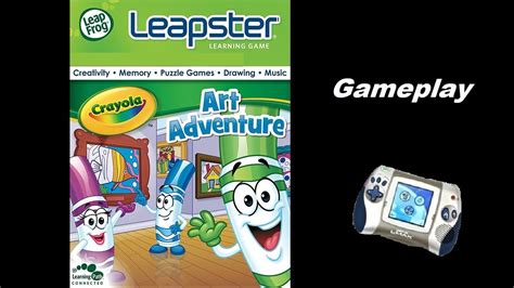 Crayola Art Adventure Leapster Playthrough Gameplay Youtube