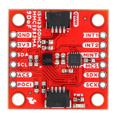 Sparkfun Senzor Dof Imu Breakout Ism Dhcx Mmc Ma Qwiic Sen