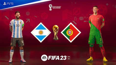 Fifa 23 Argentina Vs Portugal Messi Vs Ronaldo World Cup Semi