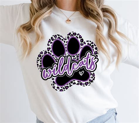 Wildcats Paw Print