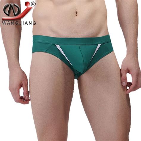 Wj Brand Men Underwear Mesh Mens Briefs Sexy Movable Open Sheath Pouch