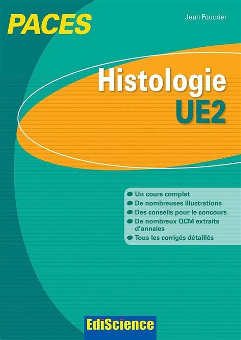 Amazon Histologie Ue Paces Manuel Cours Qcm Corrig S Ue