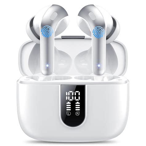 Buy Ear Buds Wireless Earbuds, 50Hrs Playtime Bluetooth Earphones, Bluetooth Headphones 5.3, In ...