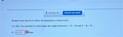 Solved Round Your Answer To Three Decimal Places If