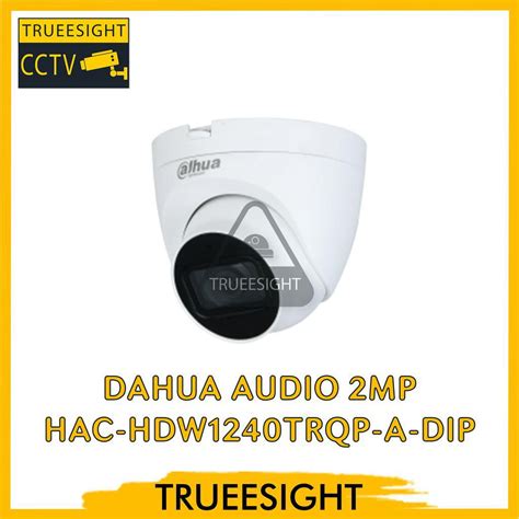 Jual Cctv Dahua Audio Mp Dh Hac Hdw Trqp A Dip Indoor Built In Mic