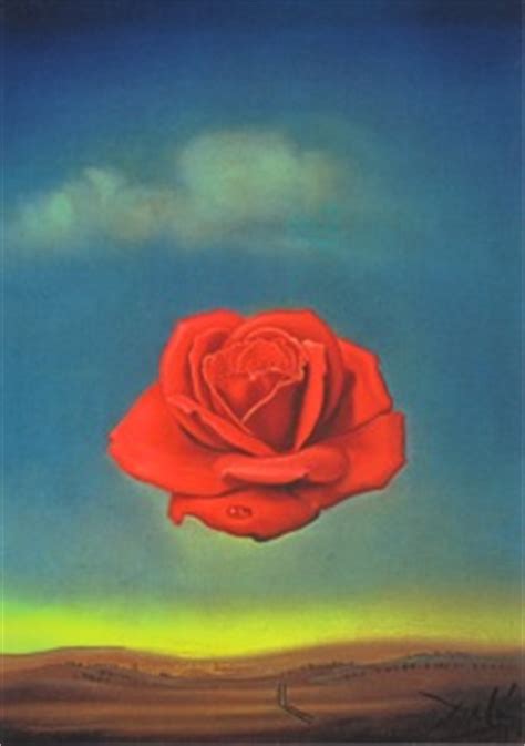 Rose Meditative 1958 Buy This Postcard Of Dali Salvador At Our Art