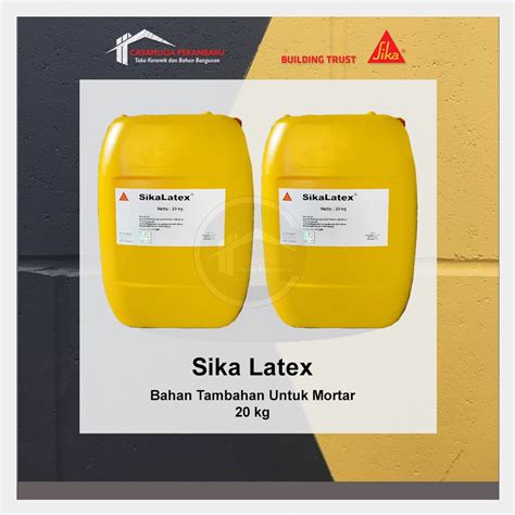 Jual Sika Latex Bonding Agent Perekat Beton Lama Dan Baru Kg