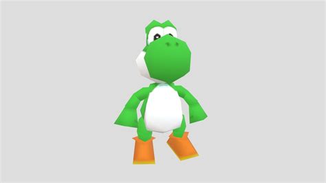 Ds Dsi Mario Party Ds Yoshi 3d Model By Emeraldpower694 Ba4a242 Sketchfab