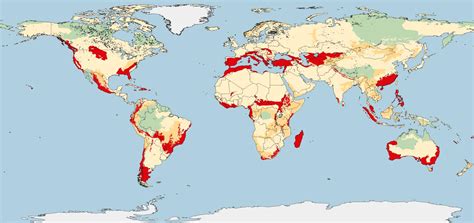 Mediterranean Agriculture Map