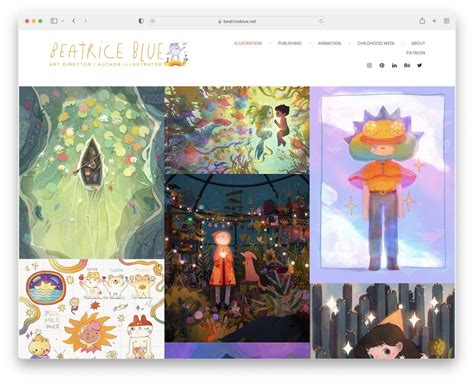 19 Best Illustrator Portfolio Examples 2024