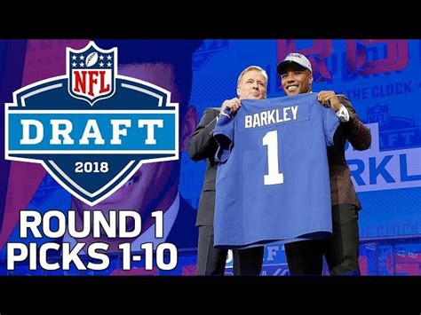 2018 NFL Draft Results - Complete Draft picks from all the rounds