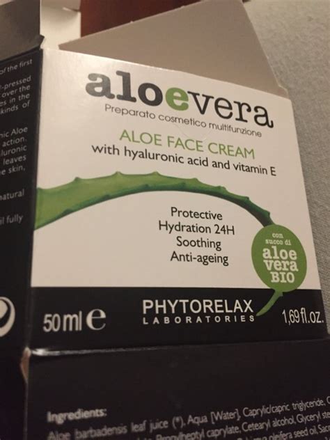 Phytorelax Laboratories Crema Viso D Aloe 24h INCI Beauty