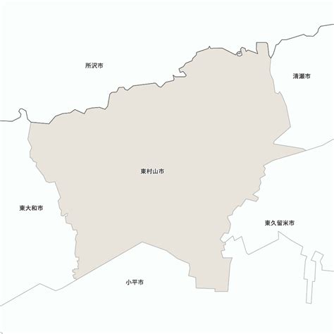 東京都東村山市の地図 Map It マップ・イット