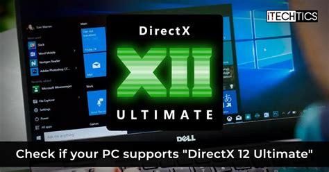 How To Check If Your Computer Supports Directx 12 Ultimate